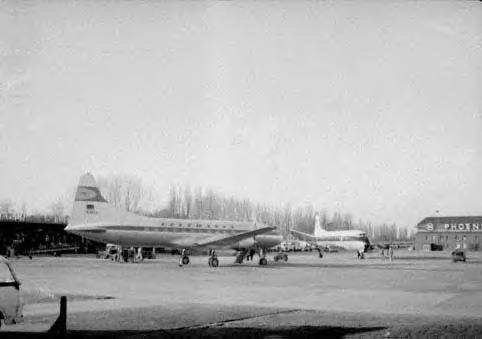 Flughafen Kln Bonn 50er Jahre